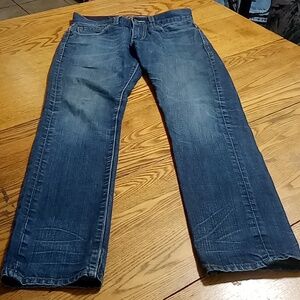 LEVI'S 511 Jeans Womens 29 x 30 Blue SKINNY DENIM Pants Preowned Summer